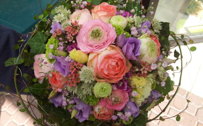 Brautstrauss - Immergruen Luebeck