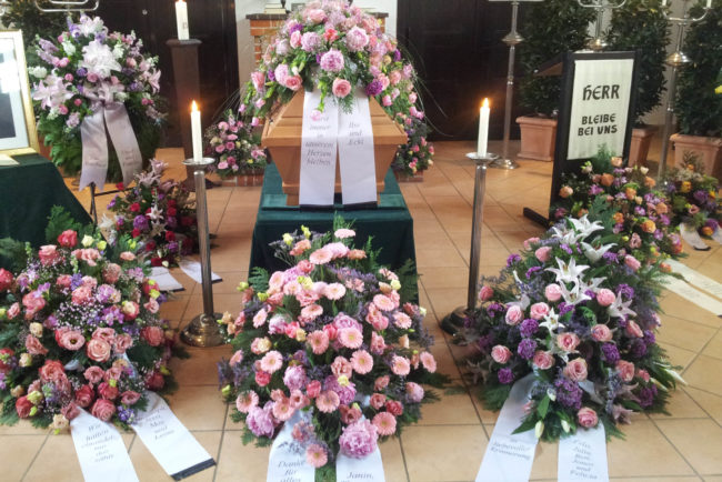 Trauerfloristik